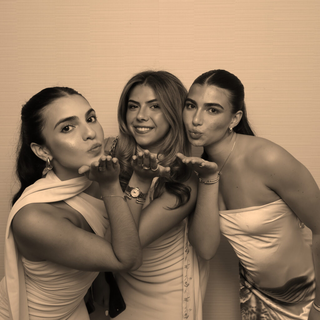 Sepia Photo Booth Strip Miami
